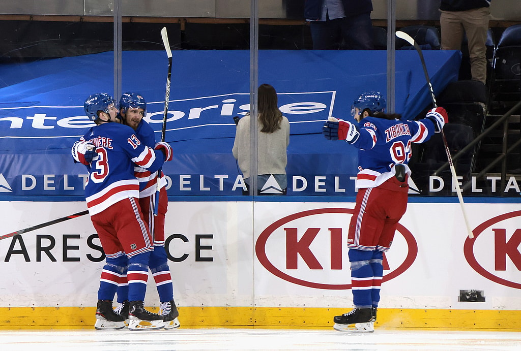 rangers vs sabres