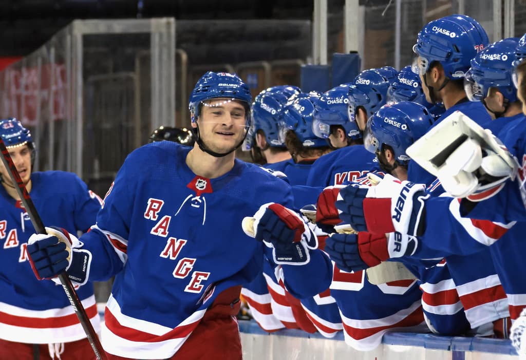 new york rangers lineup