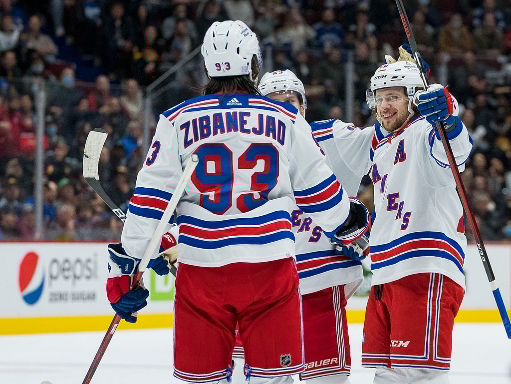 new york rangers vs l.a. kings