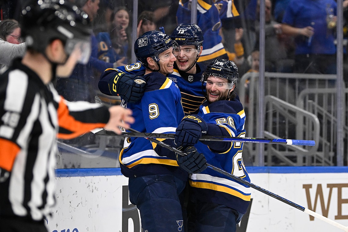 NHL: Philadelphia Flyers at St. Louis Blues