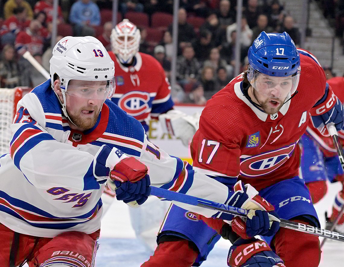 NHL: New York Rangers at Montreal Canadiens