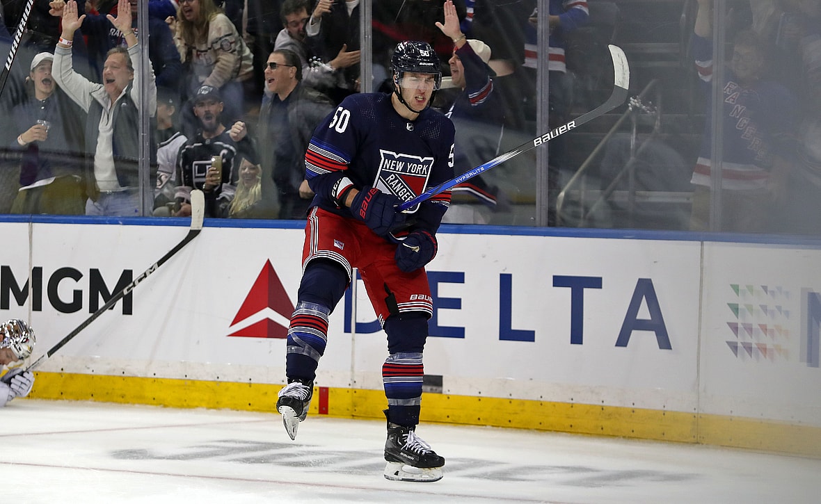 NHL: Los Angeles Kings at New York Rangers