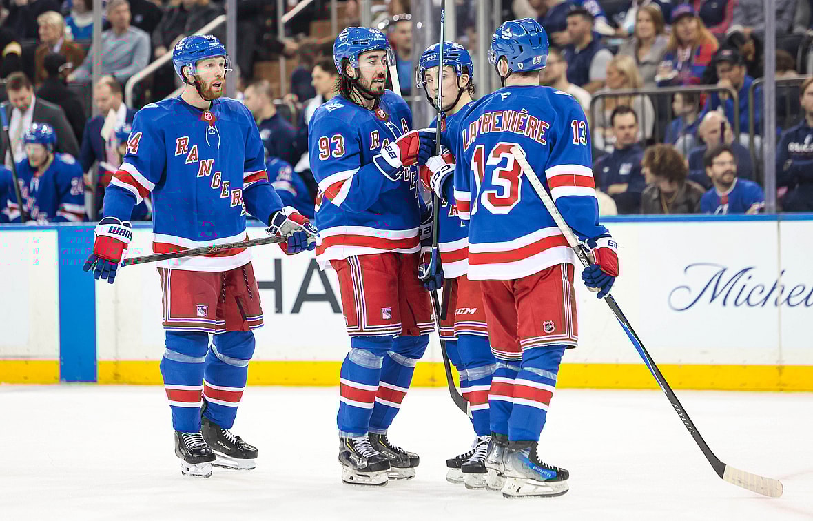NHL: Detroit Red Wings at New York Rangers