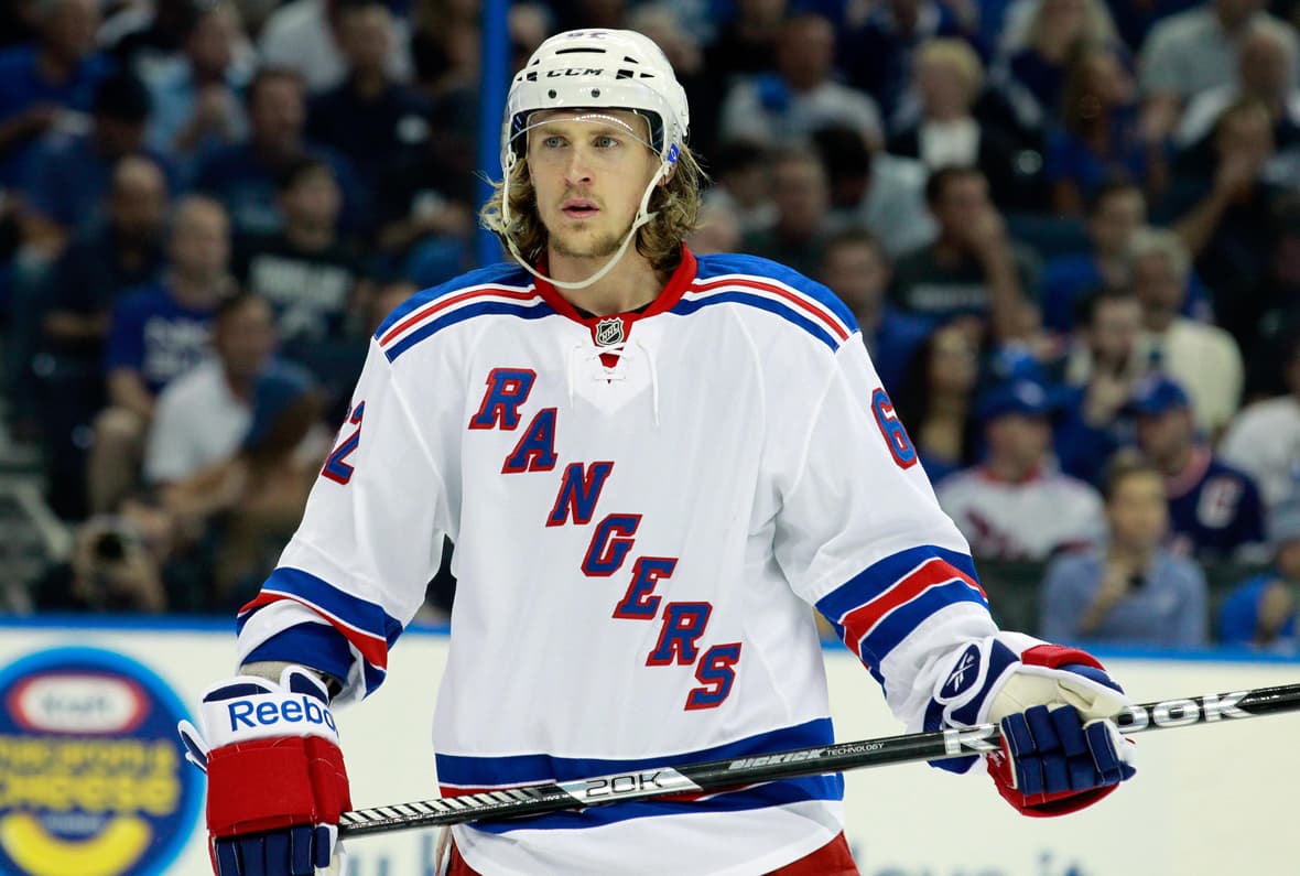 NHL: Stanley Cup Playoffs-New York Rangers at Tampa Bay Lightning