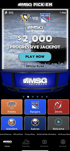 msg pick em