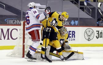 rangers battle penguins