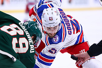 new york rangers lineup wild