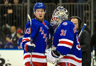 new york rangers lineup tonight