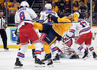 new york rangers predators
