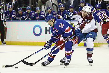 NHL: Colorado Avalanche at New York Rangers