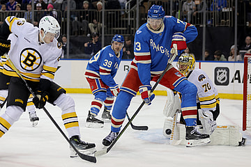 NHL: Boston Bruins at New York Rangers