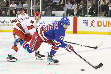 NHL: Carolina Hurricanes at New York Rangers