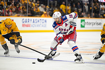 NHL: New York Rangers at Nashville Predators
