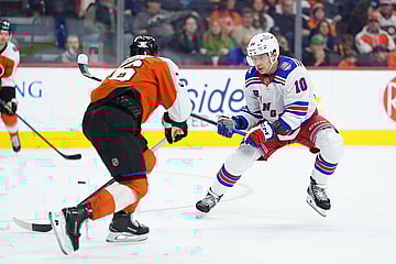 NHL: New York Rangers at Philadelphia Flyers