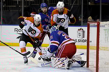 NHL: Philadelphia Flyers at New York Rangers