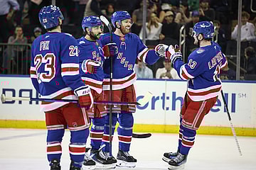 NHL: New Jersey Devils at New York Rangers