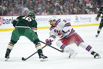 NHL: New York Rangers at Minnesota Wild
