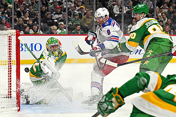 NHL: New York Rangers at Minnesota Wild