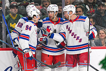 NHL: New York Rangers at Minnesota Wild
