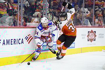NHL: New York Rangers at Philadelphia Flyers
