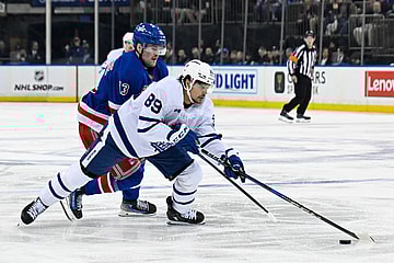 NHL: Toronto Maple Leafs at New York Rangers