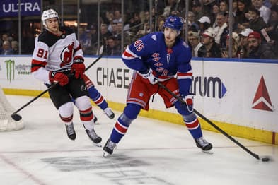 NHL: New Jersey Devils at New York Rangers