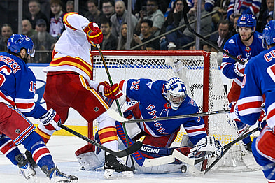 NHL: Calgary Flames at New York Rangers