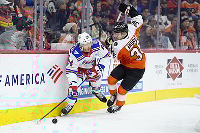 NHL: New York Rangers at Philadelphia Flyers