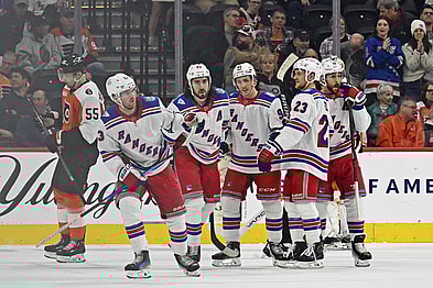 NHL: New York Rangers at Philadelphia Flyers