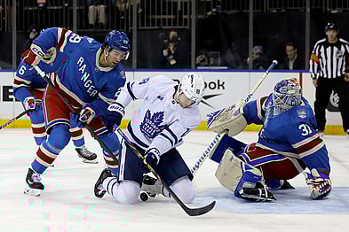 NHL: Toronto Maple Leafs at New York Rangers