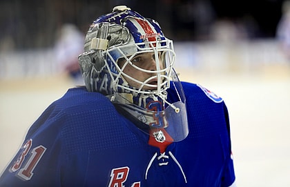 Igor Shesterkin NY Rangers lineup