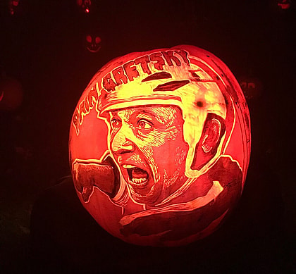 Wayne Gretzky Pumpkin