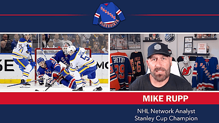 Mike Rupp on Adam Fox