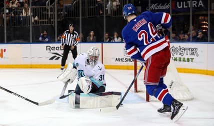 NHL: Seattle Kraken at New York Rangers