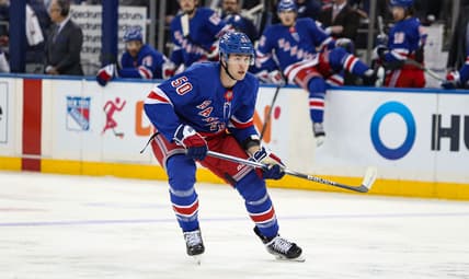 NHL: St. Louis Blues at New York Rangers