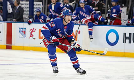 NHL: St. Louis Blues at New York Rangers