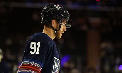 NHL: St. Louis Blues at New York Rangers