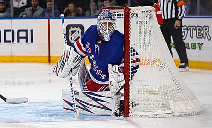 NHL: St. Louis Blues at New York Rangers