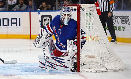 NHL: St. Louis Blues at New York Rangers