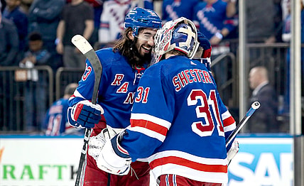 NHL: Stanley Cup Playoffs-New Jersey Devils at New York Rangers