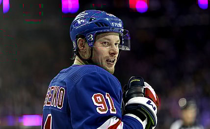 NHL: Winnipeg Jets at New York Rangers