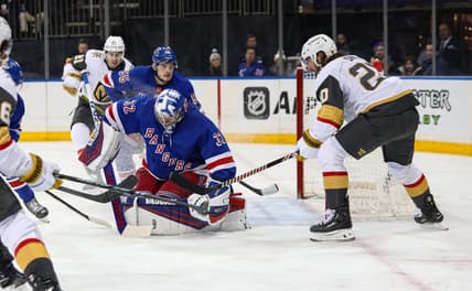 NHL: Vegas Golden Knights at New York Rangers