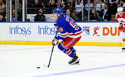 NHL: Calgary Flames at New York Rangers