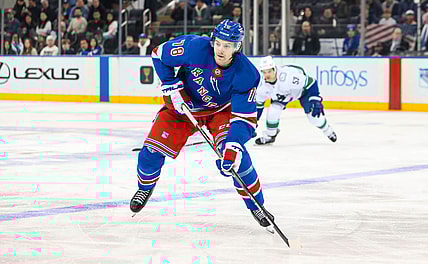 NHL: Vancouver Canucks at New York Rangers