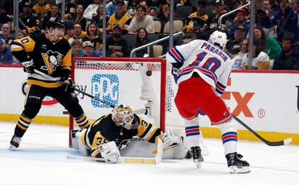 NHL: New York Rangers at Pittsburgh Penguins