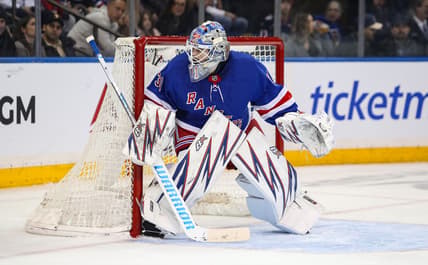 NHL: Columbus Blue Jackets at New York Rangers