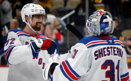 NHL: New York Rangers at Pittsburgh Penguins