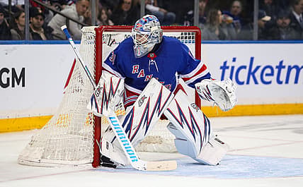 NHL: Columbus Blue Jackets at New York Rangers