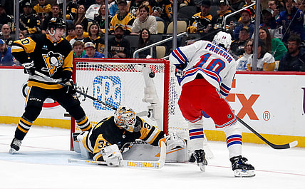 NHL: New York Rangers at Pittsburgh Penguins