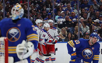 NHL: New York Rangers at Buffalo Sabres